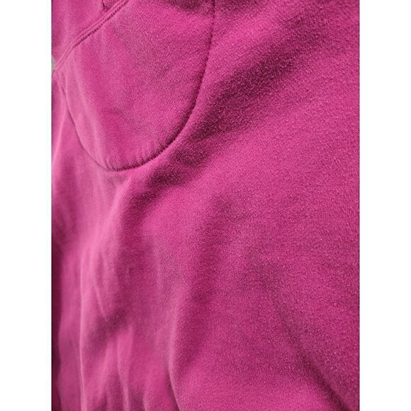 Cabela's Hoodie Womens Medium Pullover Sweatshirt Cotton Poly Spellout Pink - Picture 12 of 15